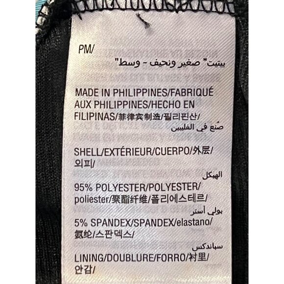 INC International Concepts Geo Synthesis Sheath Dress PM Petite Medium Blue New - Picture 9 of 10